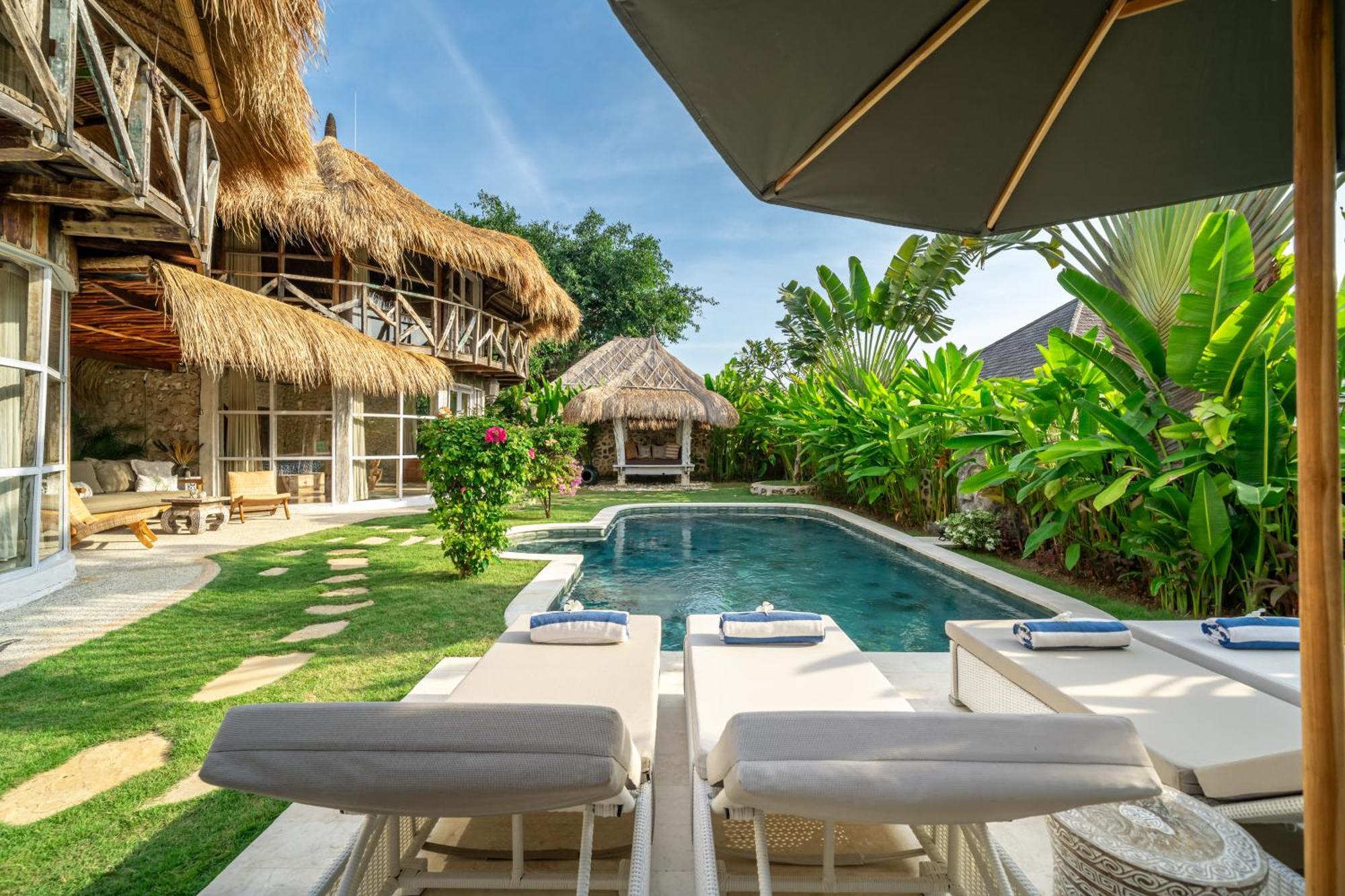 Balangan Beach Villa Idaman Bungalows Jimbaran  Exterior photo