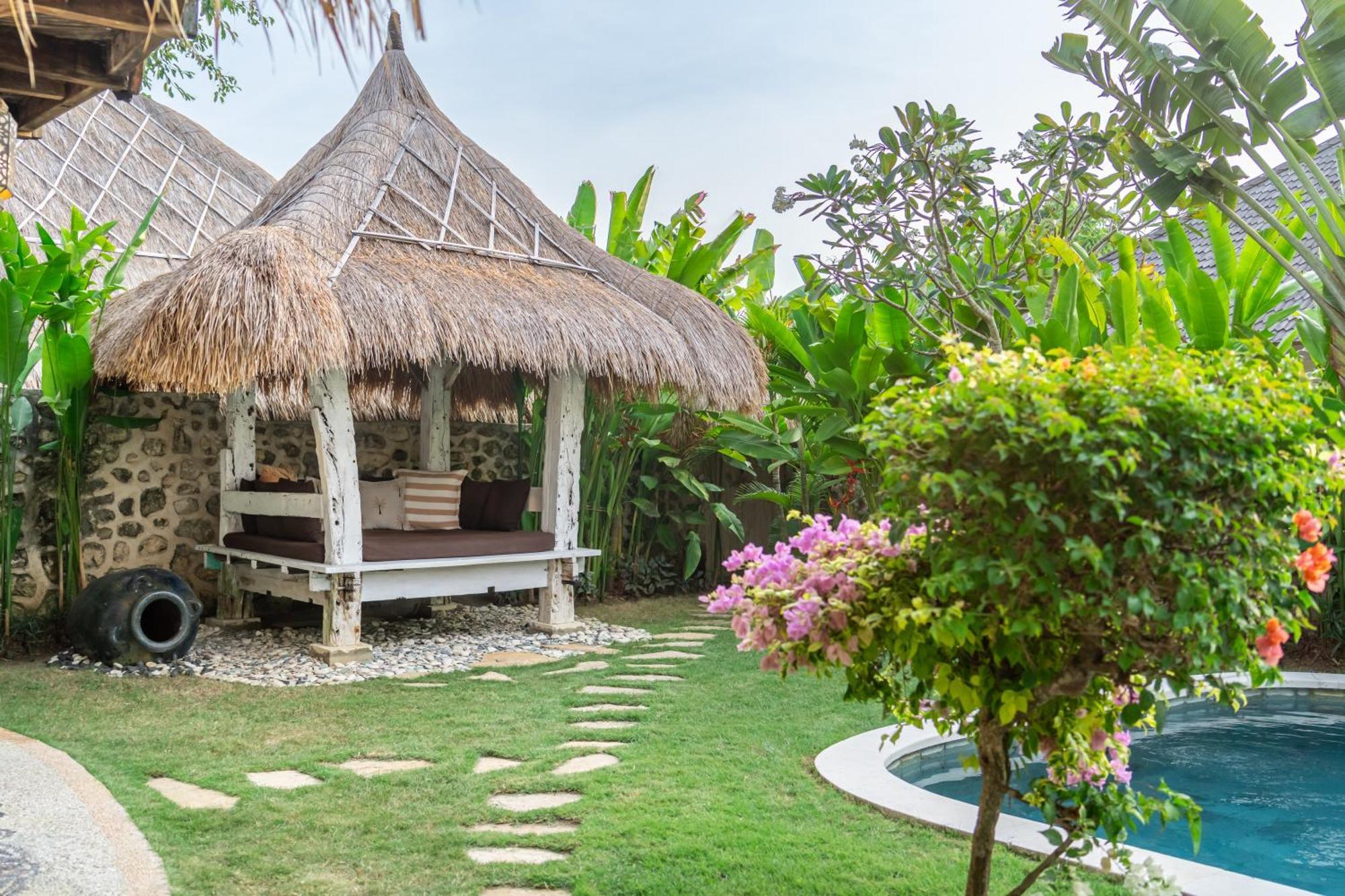 Balangan Beach Villa Idaman Bungalows Jimbaran  Exterior photo