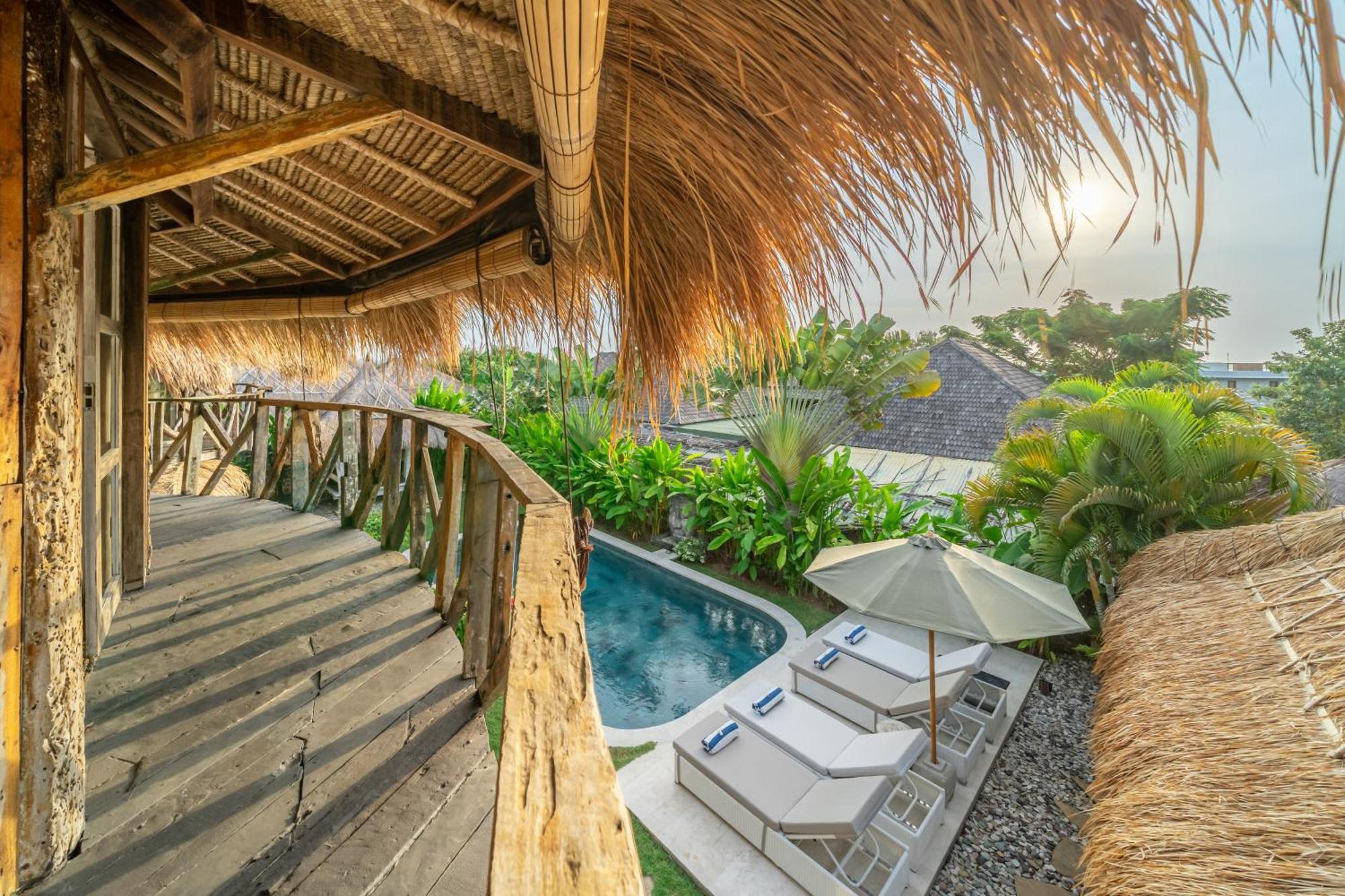 Balangan Beach Villa Idaman Bungalows Jimbaran  Exterior photo